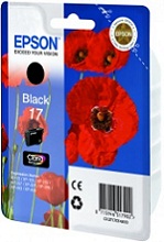 Картридж_Epson_17_Black T1701 для Epson_XP-33/ 103/203/207/303/306/ 403/406